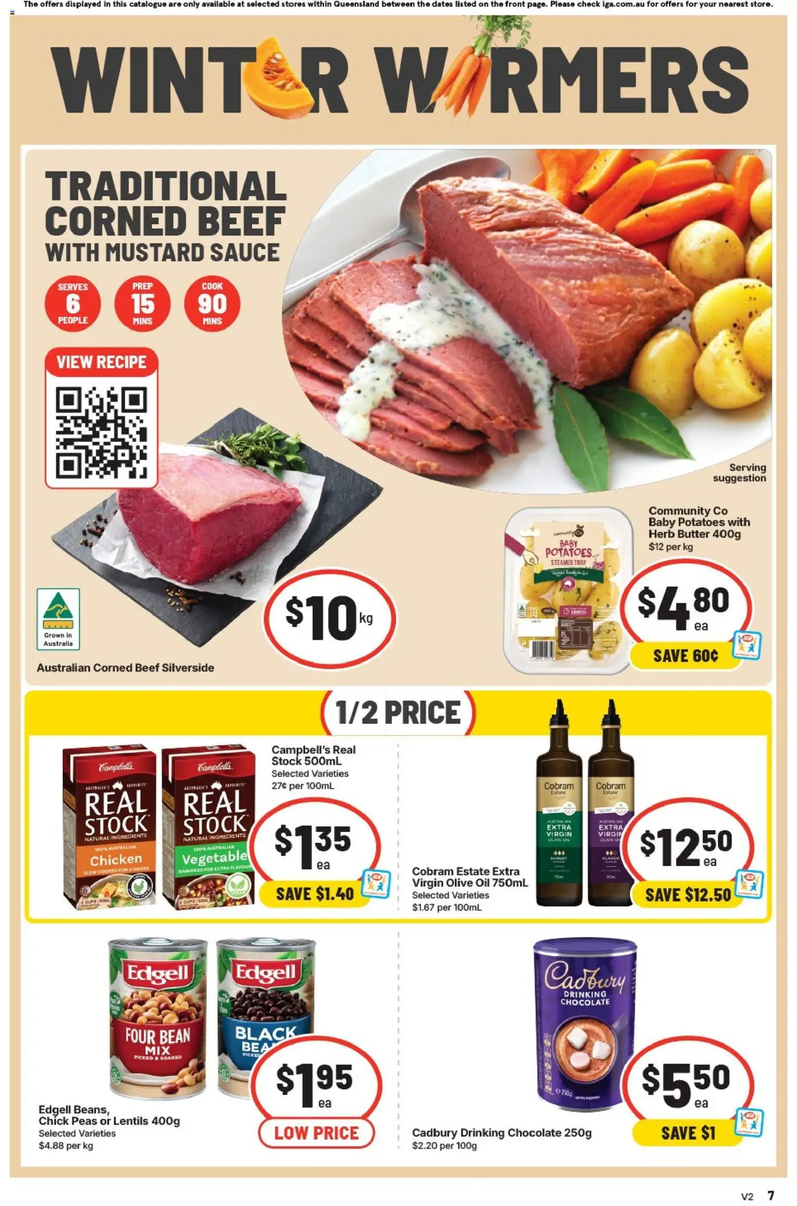 IGA catalogue - valid from 12/08/2026 | Page: 7 | Products: Ingredients, Oil, Mustard, Potatoes