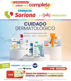 Vista previa de Soriana Súper - Folleto Farmacia, nuevo folleto de la tienda, válido en México a partir del 01/10/2026