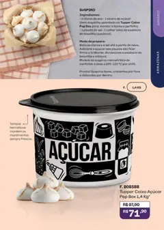 Tupperware catálogo Vitrine 08 - Pré-Visualização do folheto da loja Tupperware, válido de 01/08/2026 | Página: 29 | Produtos: Caixa, Bico, Açúcar, Armário