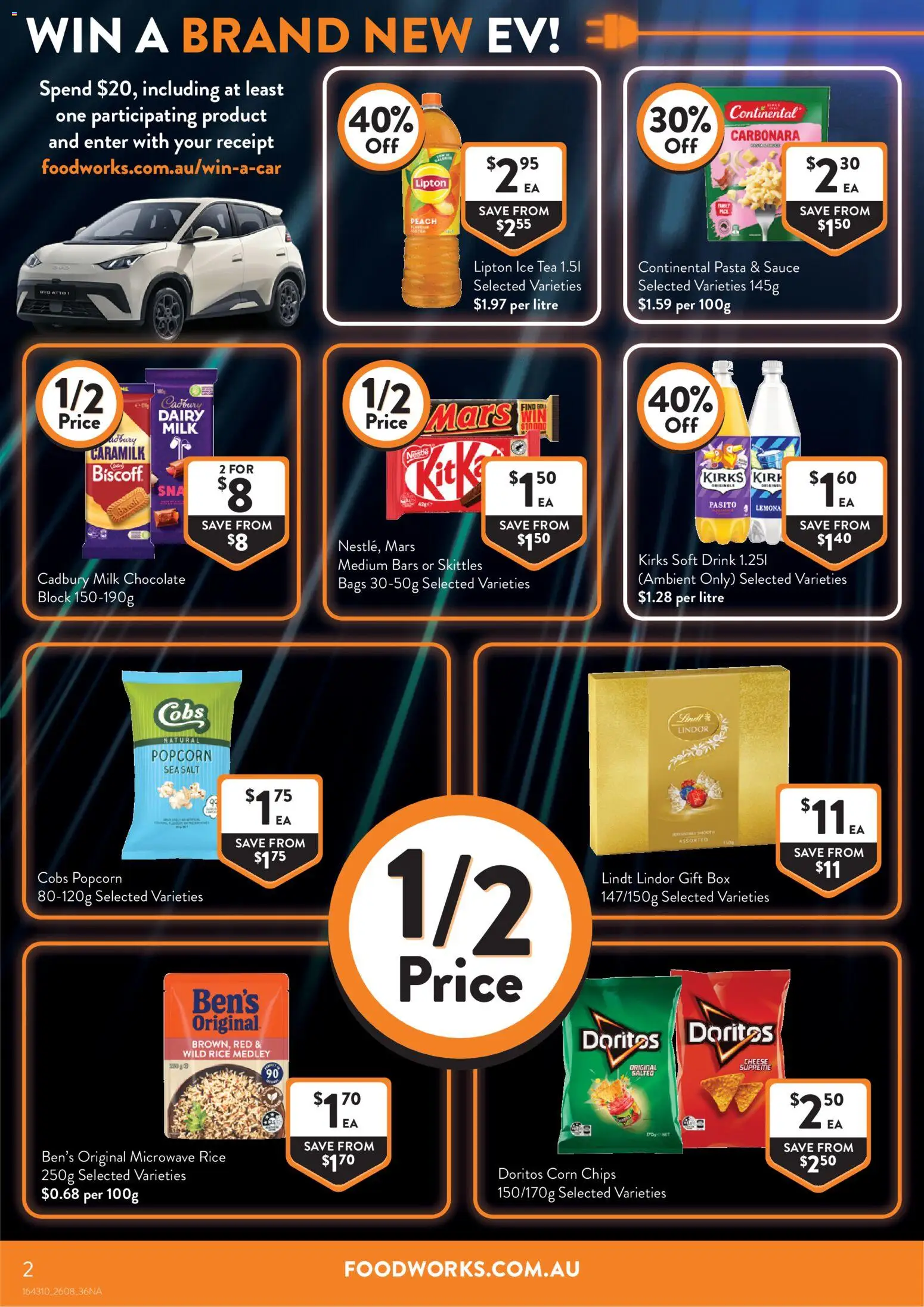 Foodworks catalogue - valid from 26/08/2026 | Page: 2 | Products: Box, Chocolate, Peach, Ice