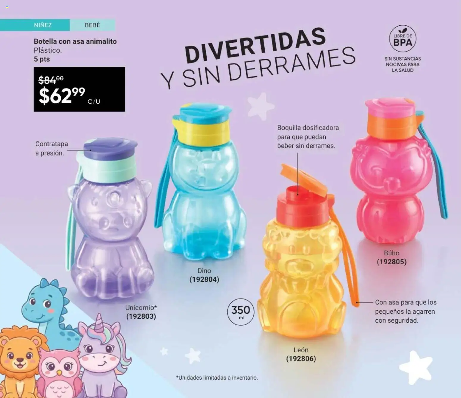 Nuevas ofertas de AVON válidas en toda la República Mexicana desde el 24.04.2026. ¡Encuentra las mejores ofertas en AVON Casa & Estilo 7 2026! | Página: 50 | Productos: Botella