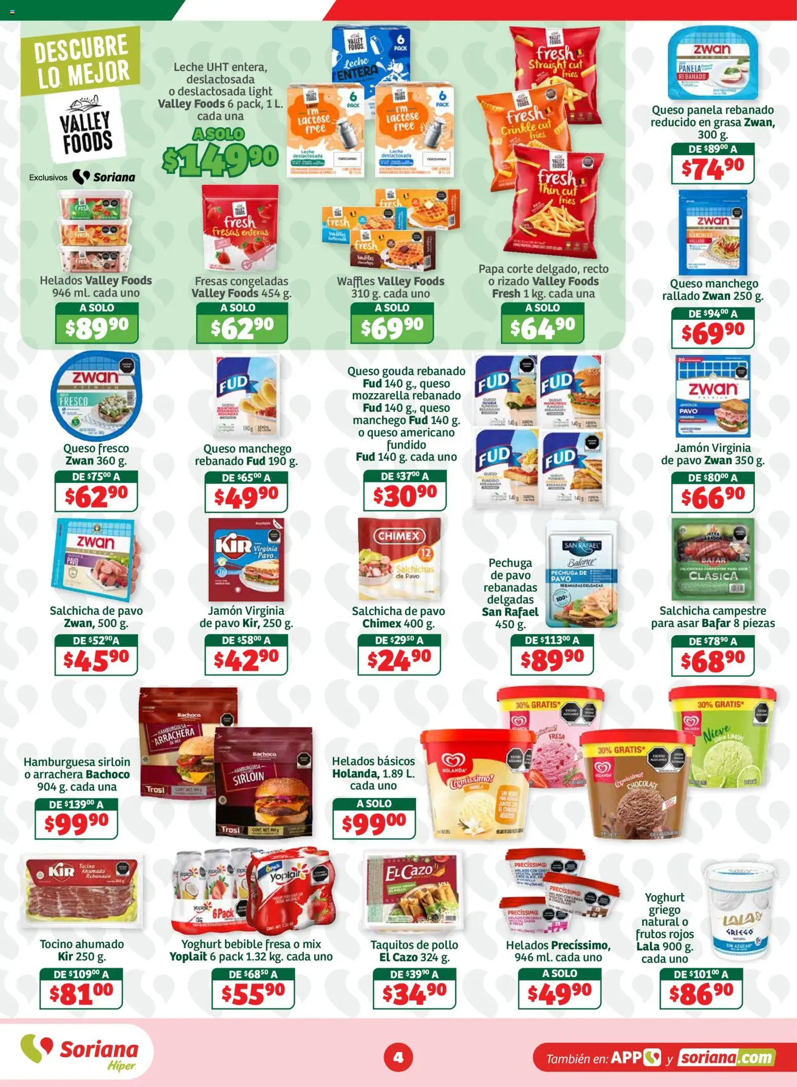 Nuevas ofertas de Soriana válidas en toda la República Mexicana desde el 04/09/2026. ¡Encuentra las mejores ofertas en Soriana En México Oferta se dice Soriana Híper Nacional! | Página: 4