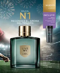 Vista previa de folleto L'Bel catálogo - Campaña 8 de la L'Bel válido desde 25.04.2026 | Página: 75 | Productos: Shampoo