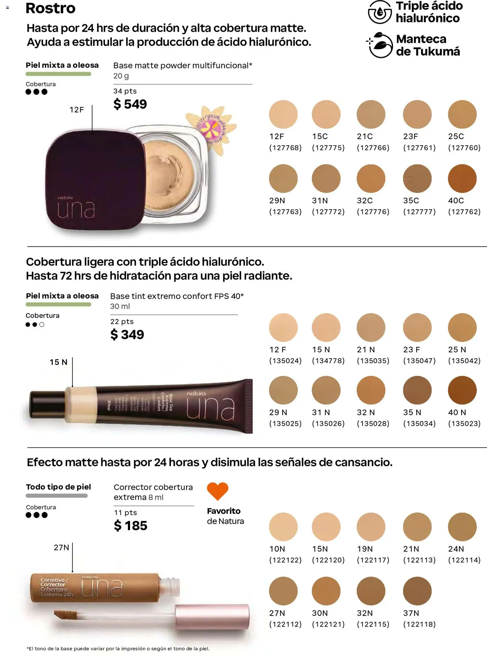 Nuevas ofertas de Natura válidas en toda la República Mexicana desde el 02/10/2026. ¡Encuentra las mejores ofertas en Natura campaña  15 2026! | Página: 67 | Productos: Corrector