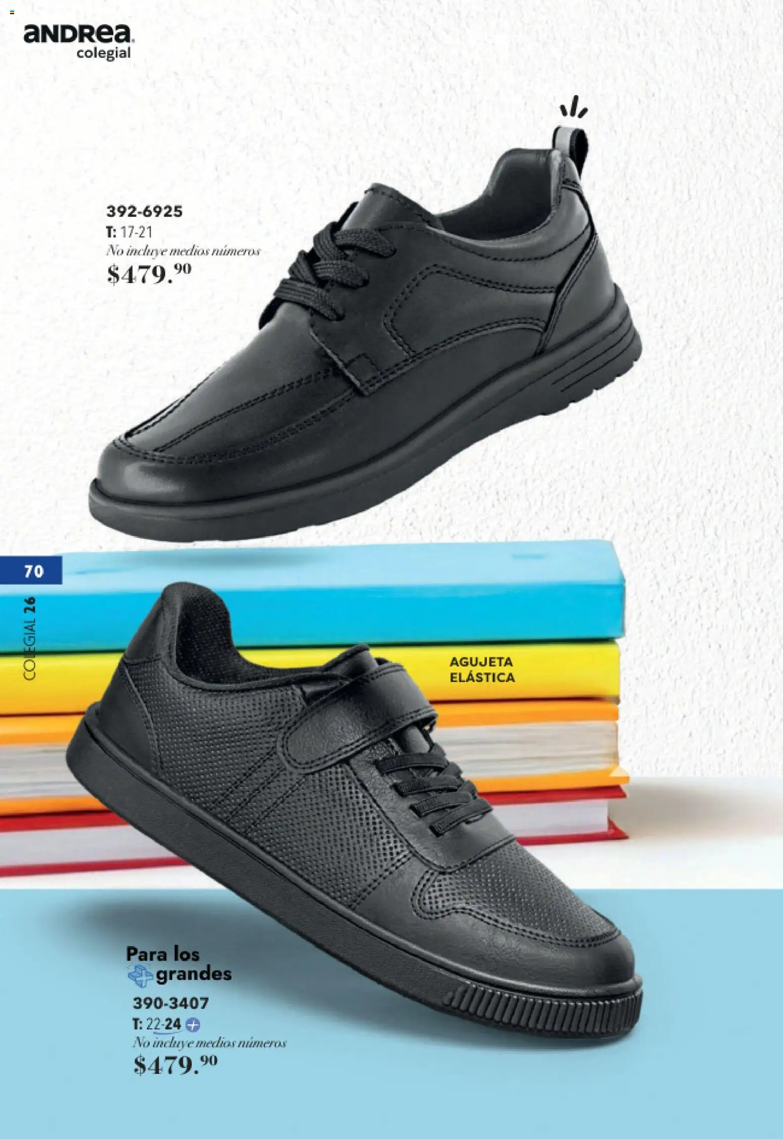 Nuevas ofertas de Andrea válidas en toda la República Mexicana desde el 23/05/2026. ¡Encuentra las mejores ofertas en Andrea catálogo Colegial! | Página: 70
