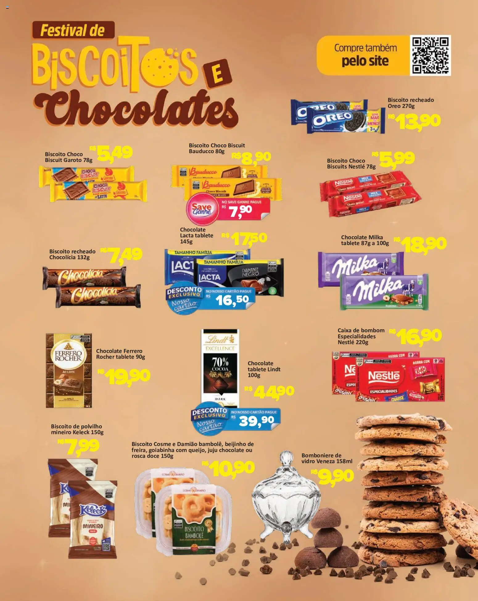 Savegnago Folheto - válido de 08/07/2026 | Página: 9 | Produtos: Polvilho, Leite, Chocolate, Caixa de bombom