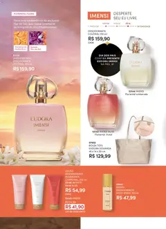 Eudora - Revista 11/2026 - Pré-Visualização do folheto da loja Eudora, válido de 15/07/2026 | Página: 69 | Produtos: Desodorante, Body, Bolsa