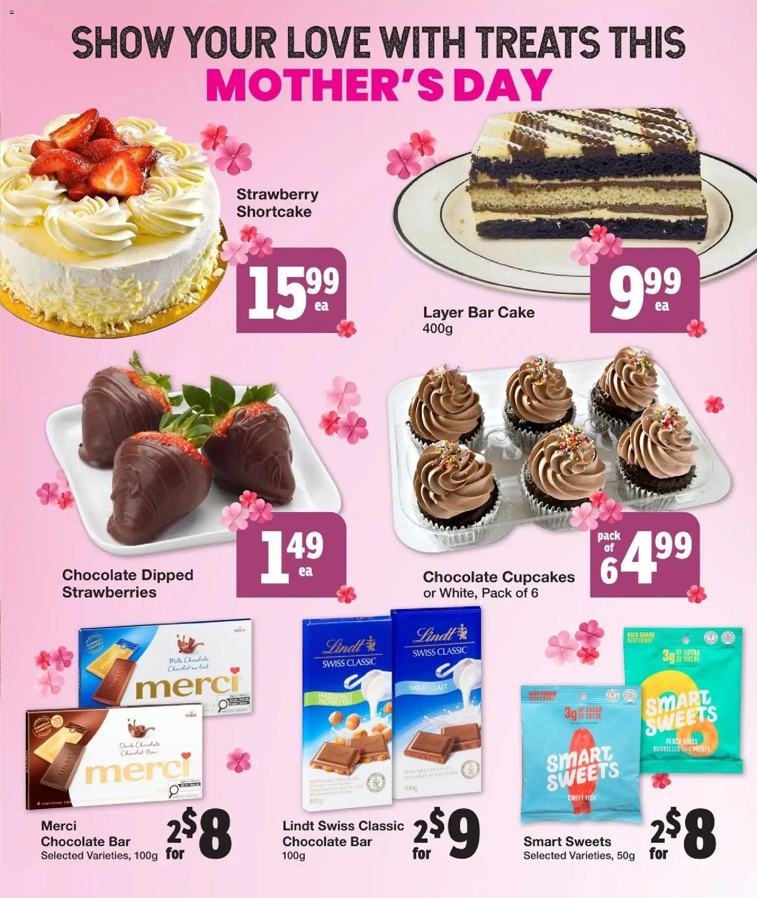 Quality Foods flyer valid from 07.05.2026 | Page: 3 | Products: Fish, Strawberries, Milk, Chocolate