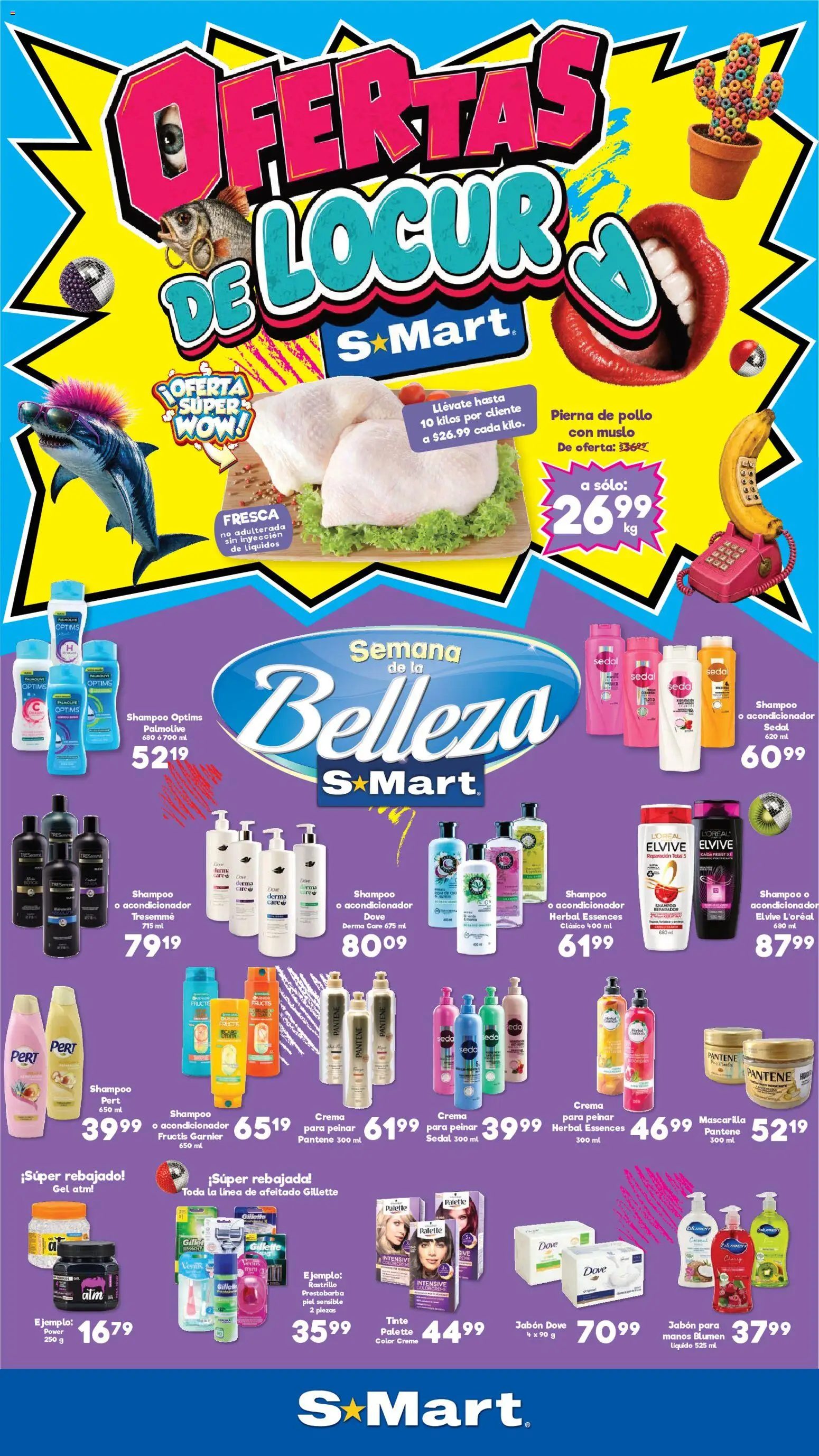 Nuevas ofertas de S-Mart válidas en toda la República Mexicana desde el 13/10/2026. ¡Encuentra las mejores ofertas en S-Mart folleto Nuevo Laredo! | Página: 1