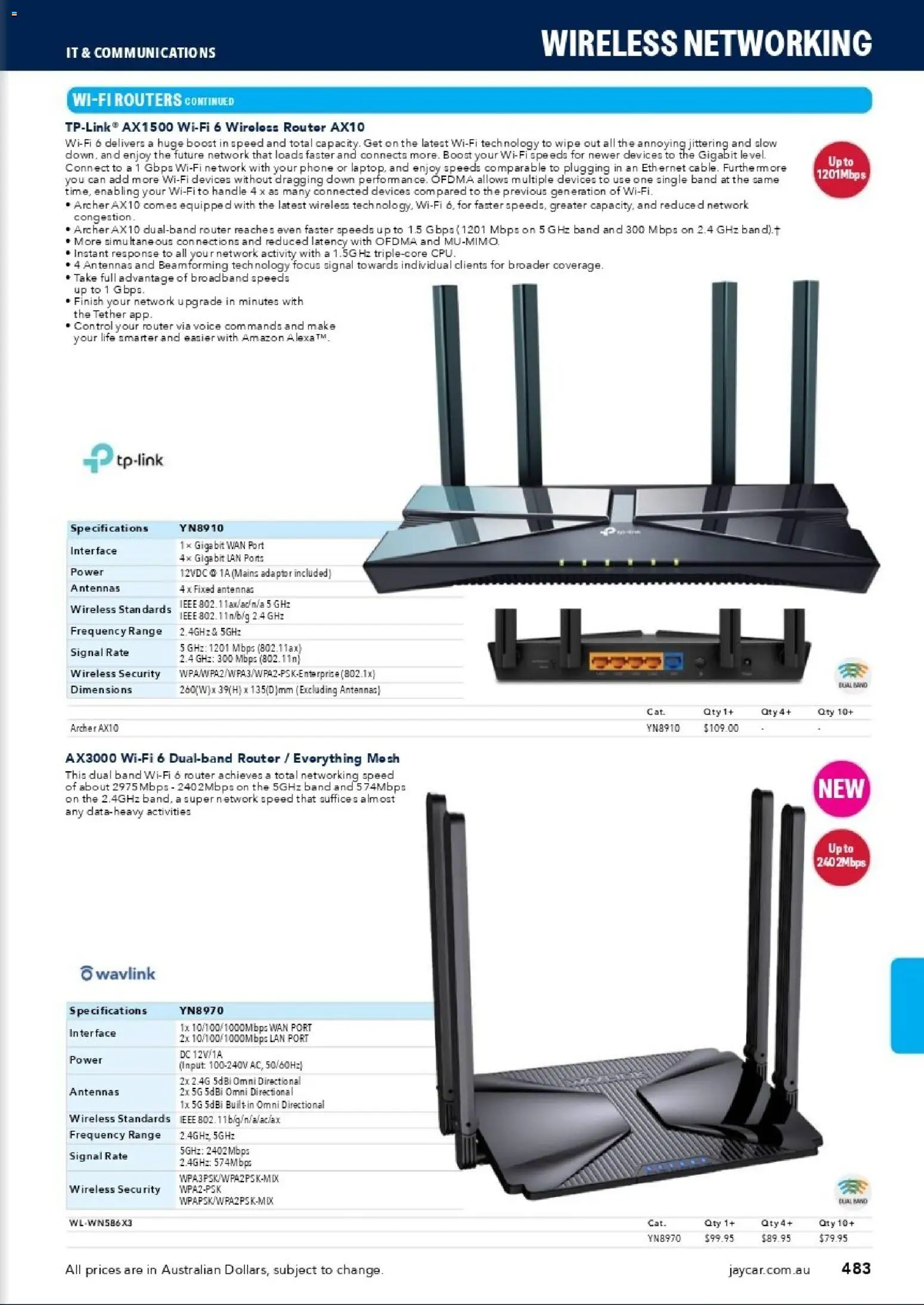 Jaycar catalogue - valid from 31/08/2026 | Page: 481 | Products: Adaptor, Phone