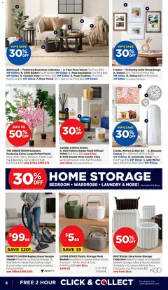 Preview of Spotlight catalogue - valid from 24/06/2026 | Page: 8 | Products: Basket, Vase, Wood, Laundry
