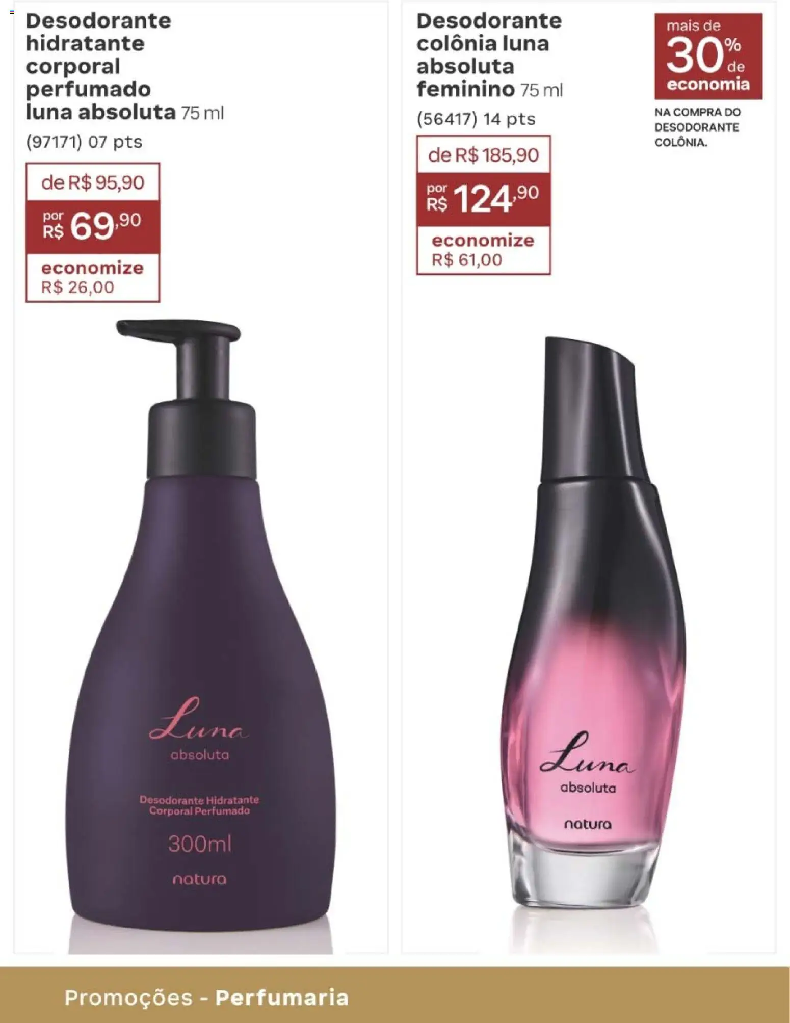Natura Folheto - válido de 10/08/2026 | Página: 182 | Produtos: Hidratante corporal, Desodorante