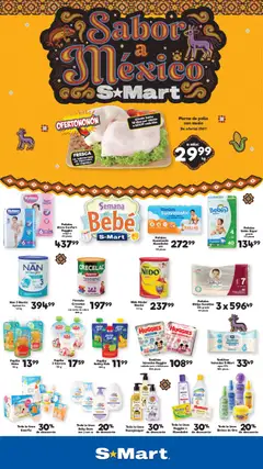 Vista previa de S-Mart folleto Ofertas de feria Monterrey, nuevo folleto de la tienda, válido en México a partir del 25/09/2026