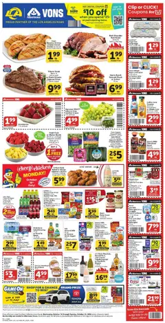 Preview of Vons weekly ads valid from 10/14/2026
