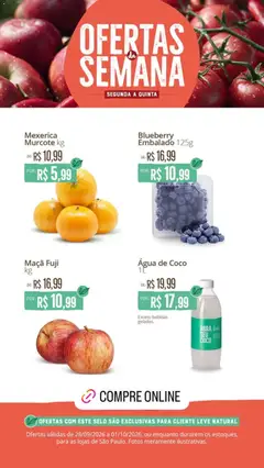 Natural da Terra - Ofertas da semana - Pré-Visualização do folheto da loja Natural da Terra, válido de 28/09/2026
