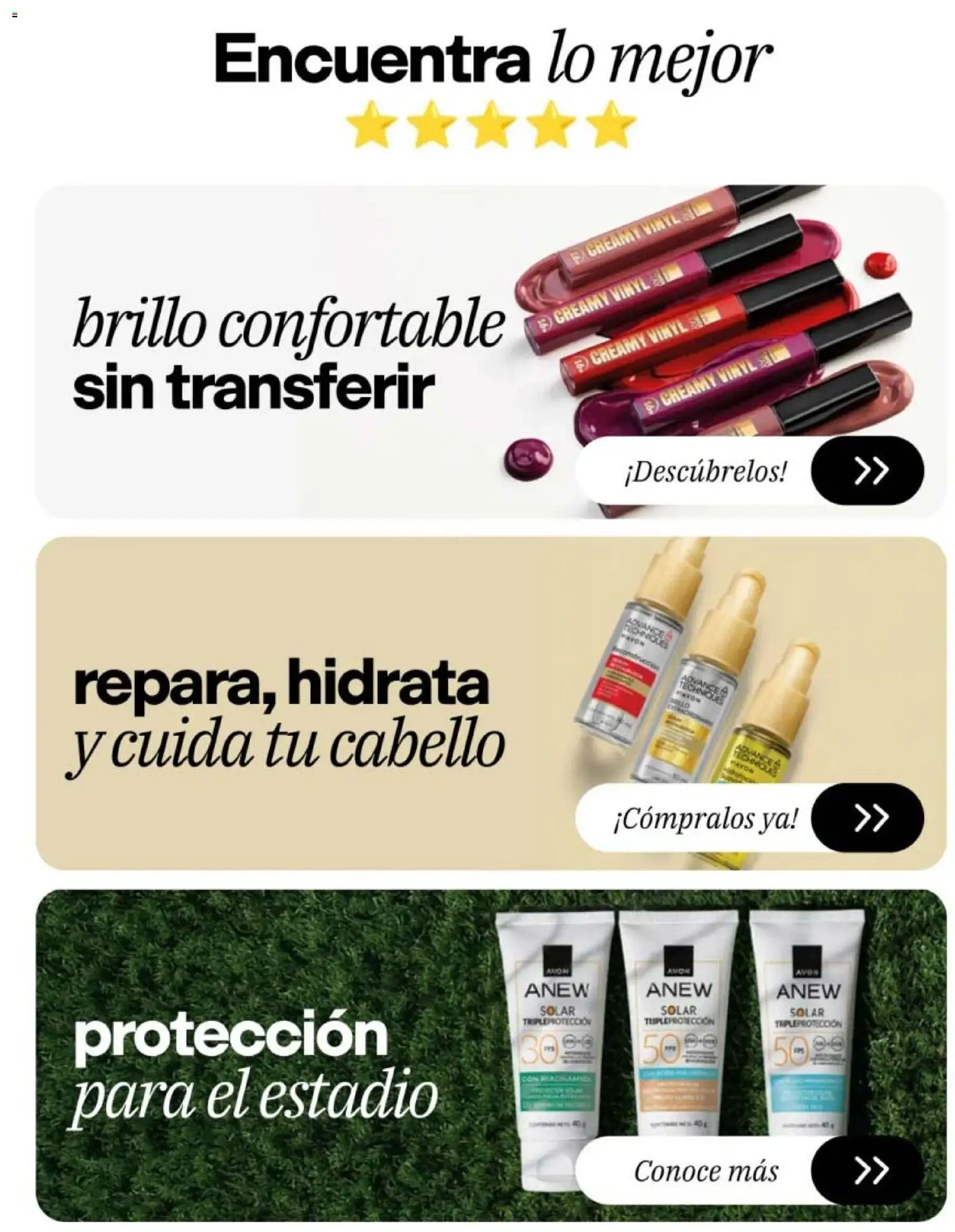 Nuevas ofertas de AVON válidas en toda la República Mexicana desde el 19.06.2026. ¡Encuentra las mejores ofertas en AVON campaña 10 2026! | Página: 3