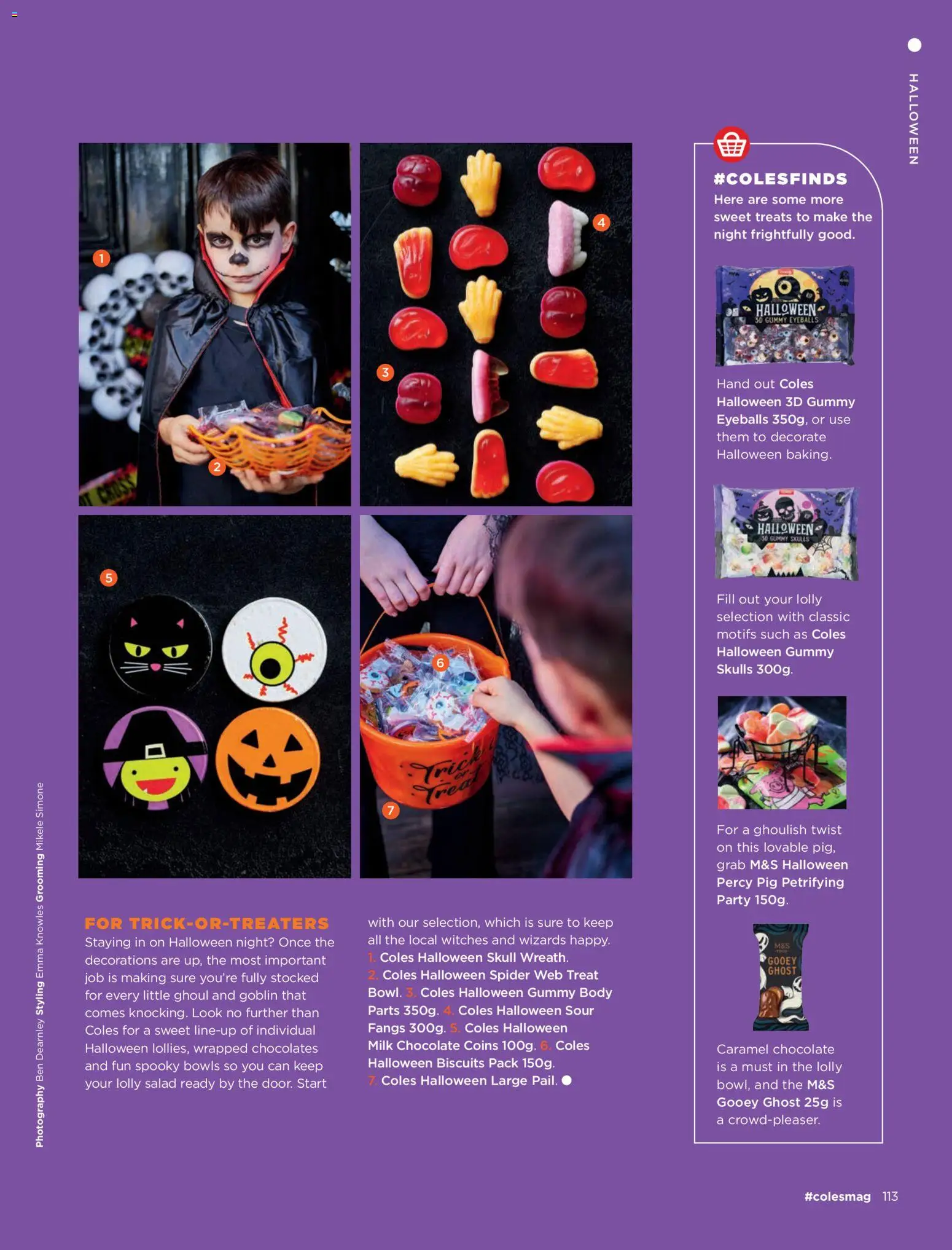Coles catalogue - valid from 01/10/2026 | Page: 113 | Products: Milk, Chocolate, Biscuits, Candies