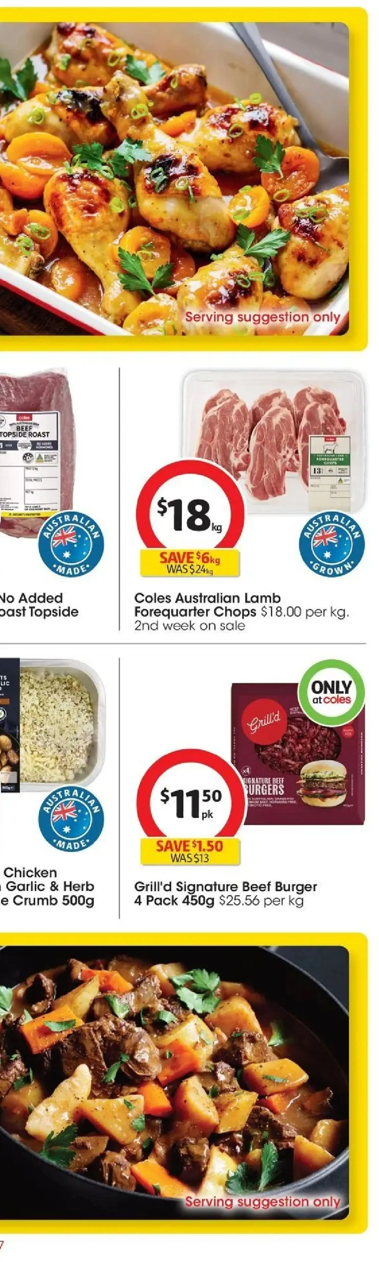 Coles catalogue - valid from 17.06.2026 | Page: 33 | Products: Herb, Chicken, Lamb, Garlic