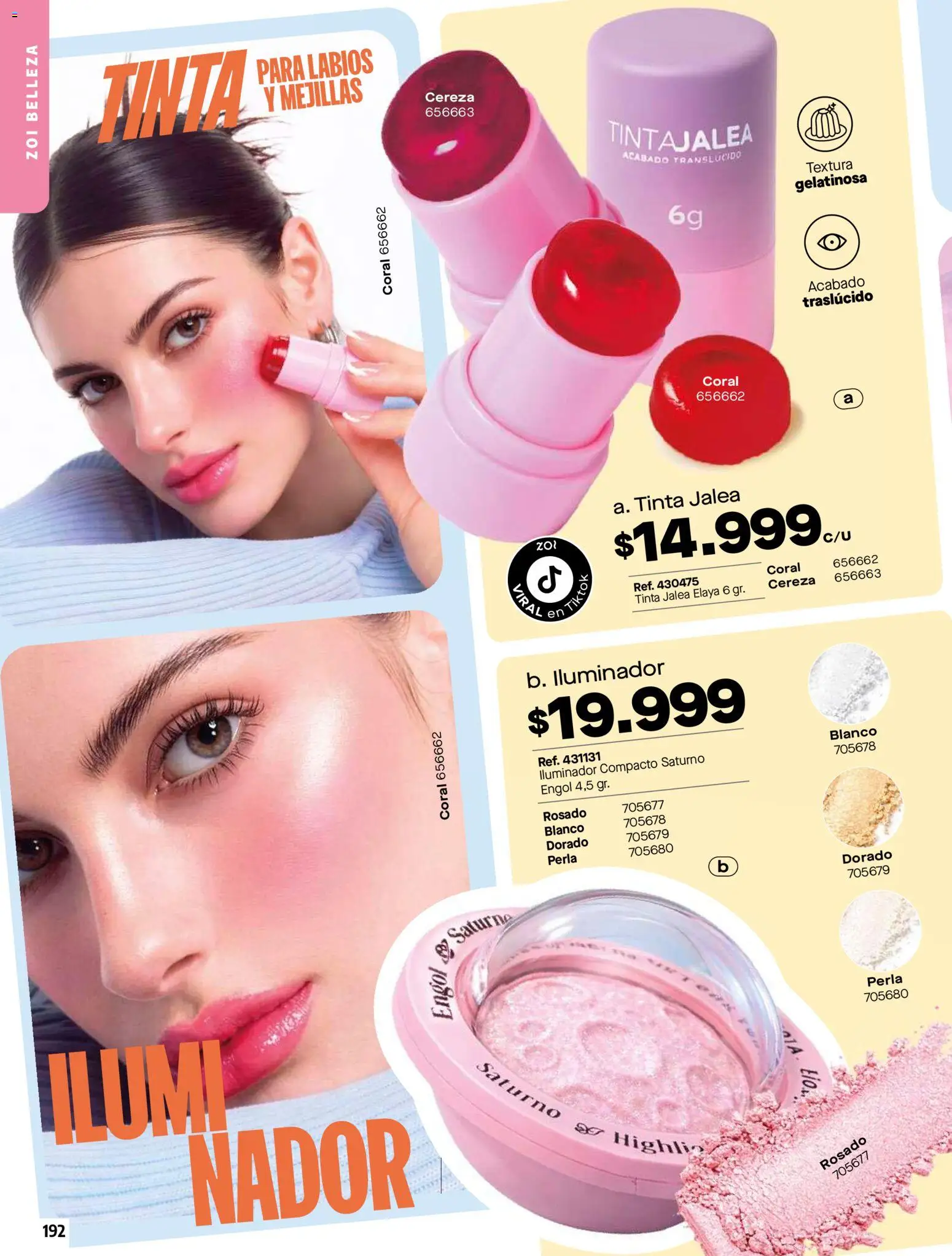 Carmel revista - valida desde el 01/04/2026 | Página: 192 | Productos: Iluminador