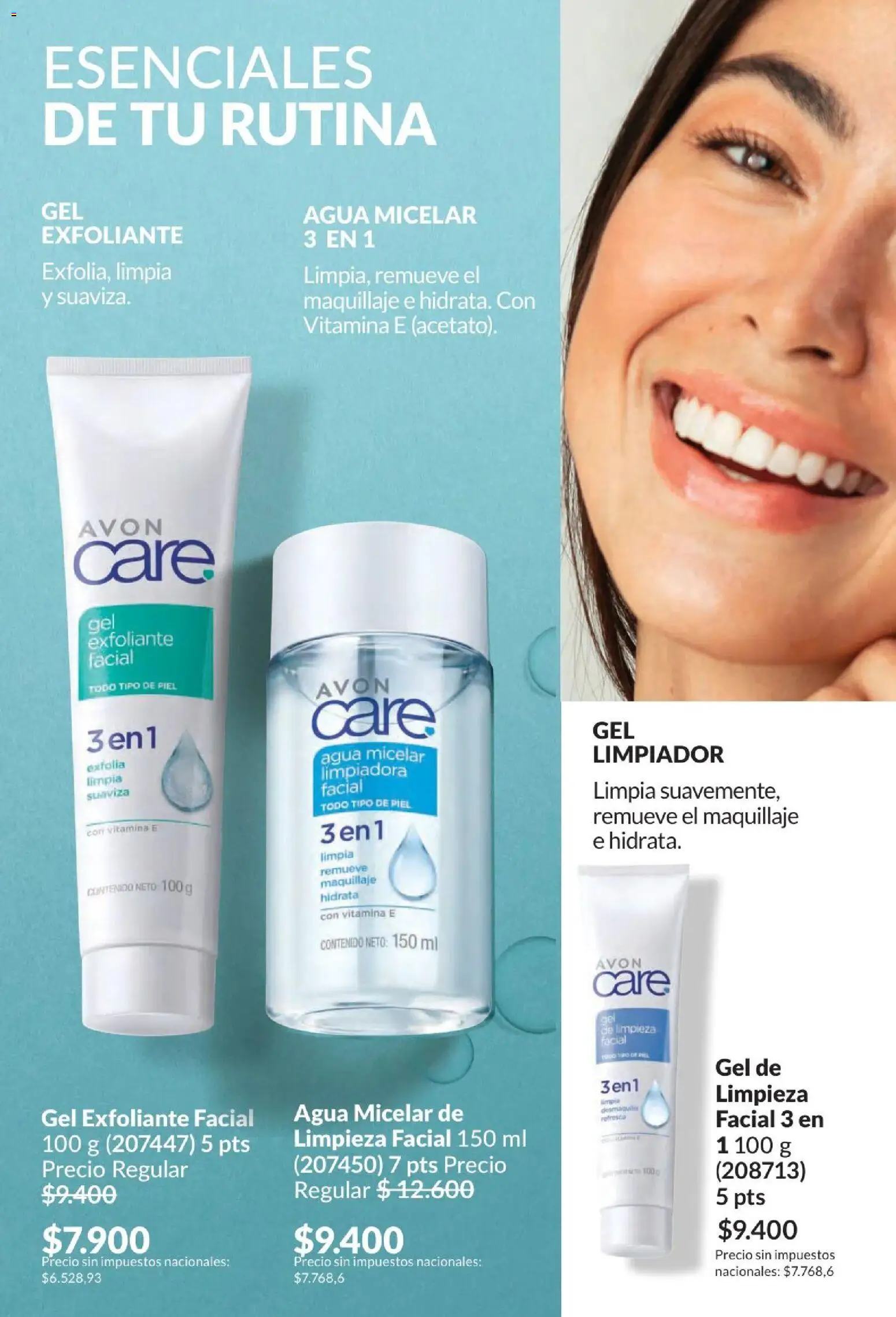 Avon -  Campaña 6/2026 │ válido desde el 01.06.2026 | Página: 132 | Productos: Maquillaje, Exfoliante facial, Agua, Limpiador