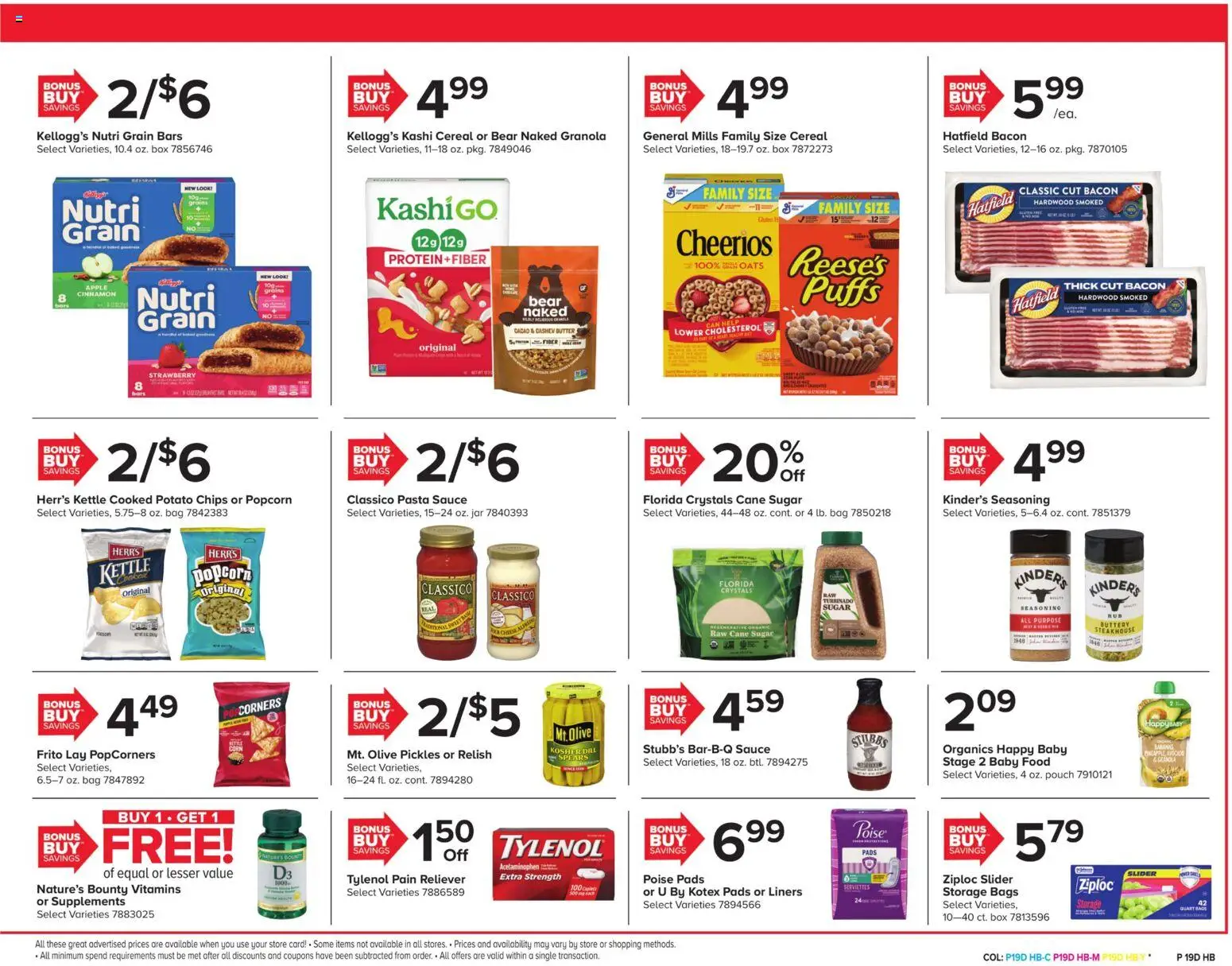 Giant Weekly Ad - valid from 09/18/2026 | Page: 21 | Products: Popcorn, Bacon, Cereal, Dill