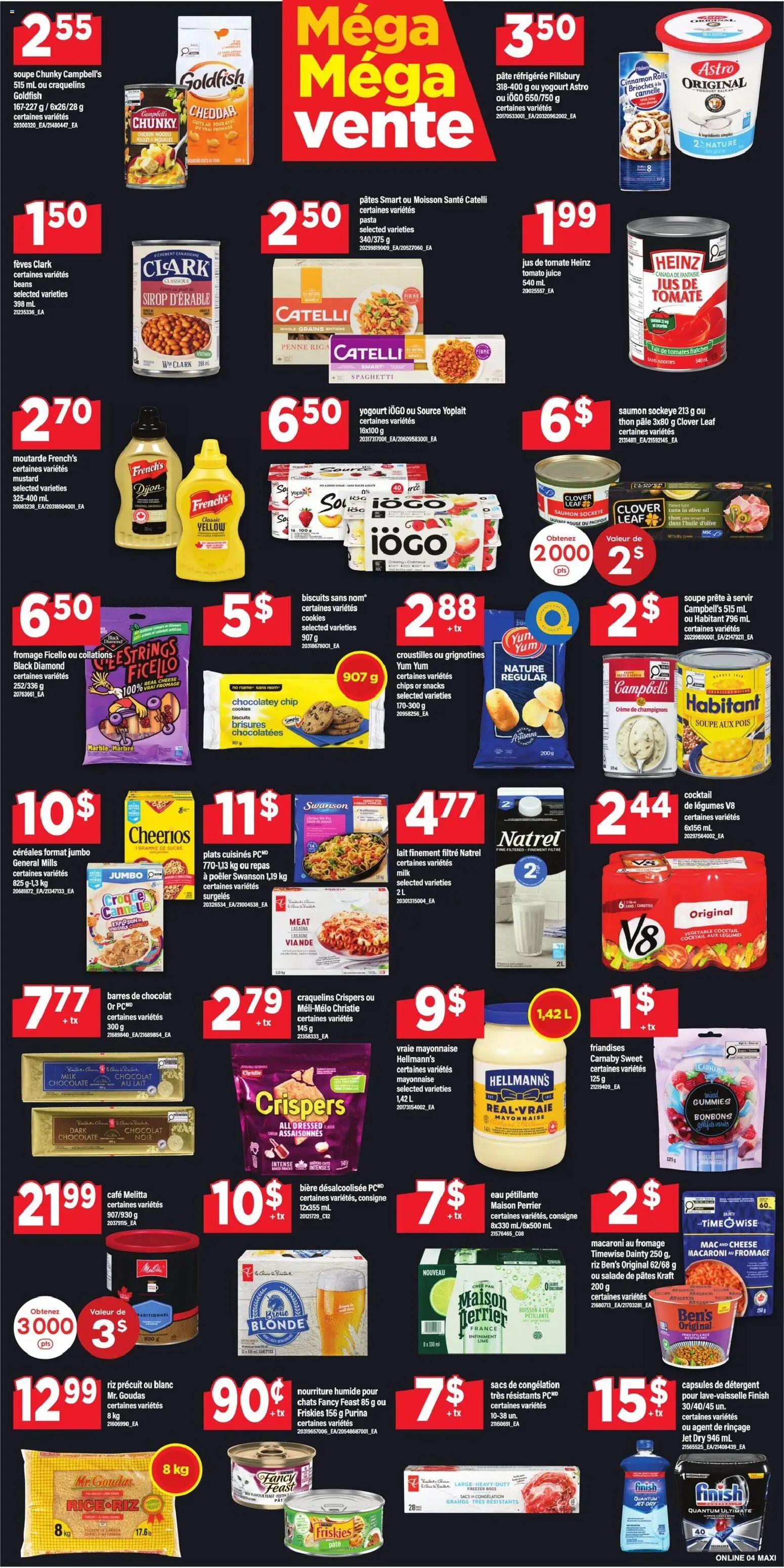 Maxi flyer valid from Jul 9, 2026 | Page: 8