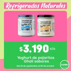 Jumbo Ofertas Bio de Jumbo válido desde el 24.09.2026