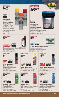 Preview of Princess Auto flyer - 2 Week Sale! from shop Princess Auto valid from 19.05.2026 | Page: 70 | Products: Oil
