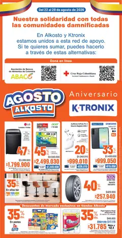 Ktronix catálogo -  Vista previa de la revista de la tienda Ktronix valido desde el 22/08/2026