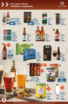 Sam's Club ofertas Sabores que Aquecem - Pré-Visualização do folheto da loja Sam's Club, válido de 23/06/2026 | Página: 9 | Produtos: Taças, Eisenbahn, Cerveja, Cera