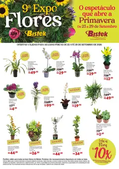 Bistek Supermercados ofertas Flores - Pré-Visualização do folheto da loja Bistek Supermercados, válido de 23/09/2026