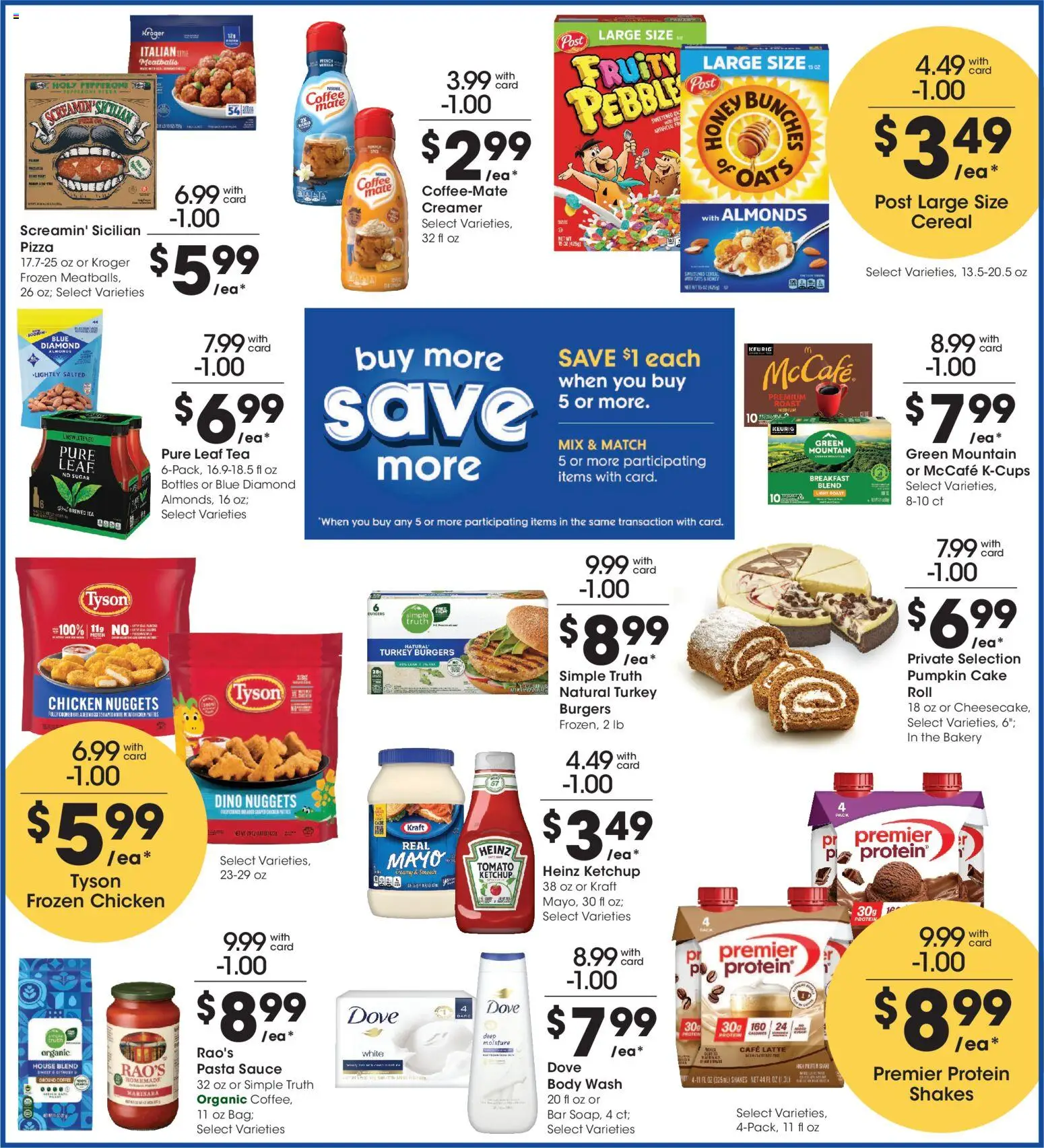 Fry's Food Weekly Ad - valid from 09/16/2026 | Page: 5 | Products: Coffee, Protein, Cake, Pumpkin cake