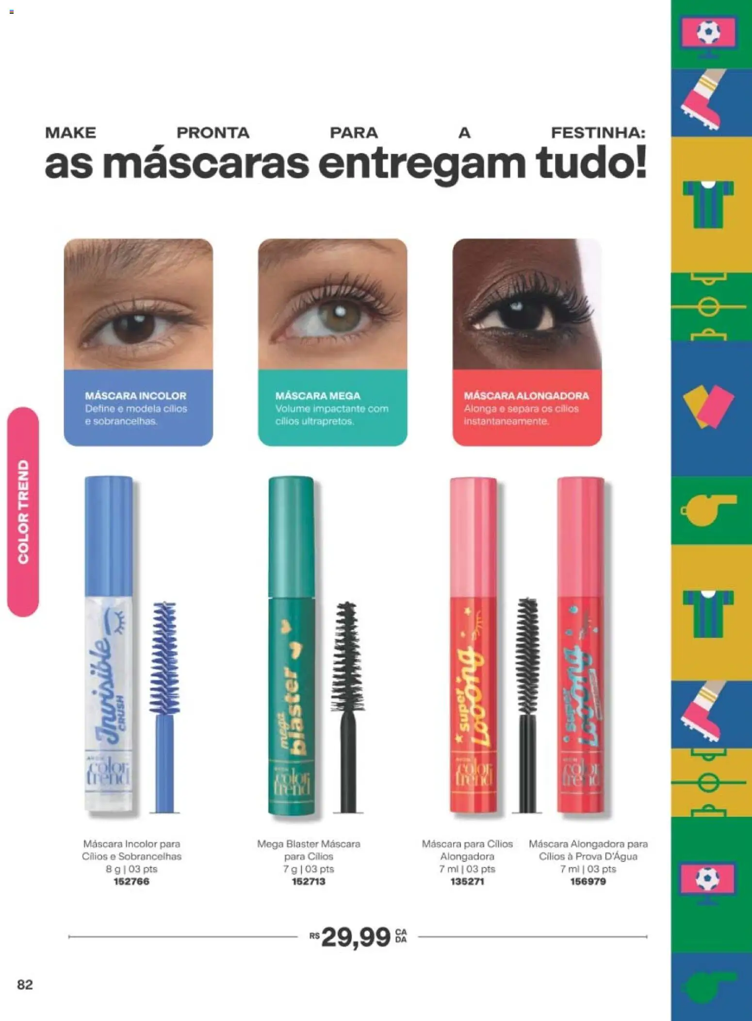 Avon Folheto - válido de 22/06/2026 | Página: 82 | Produtos: Máscara para cílios