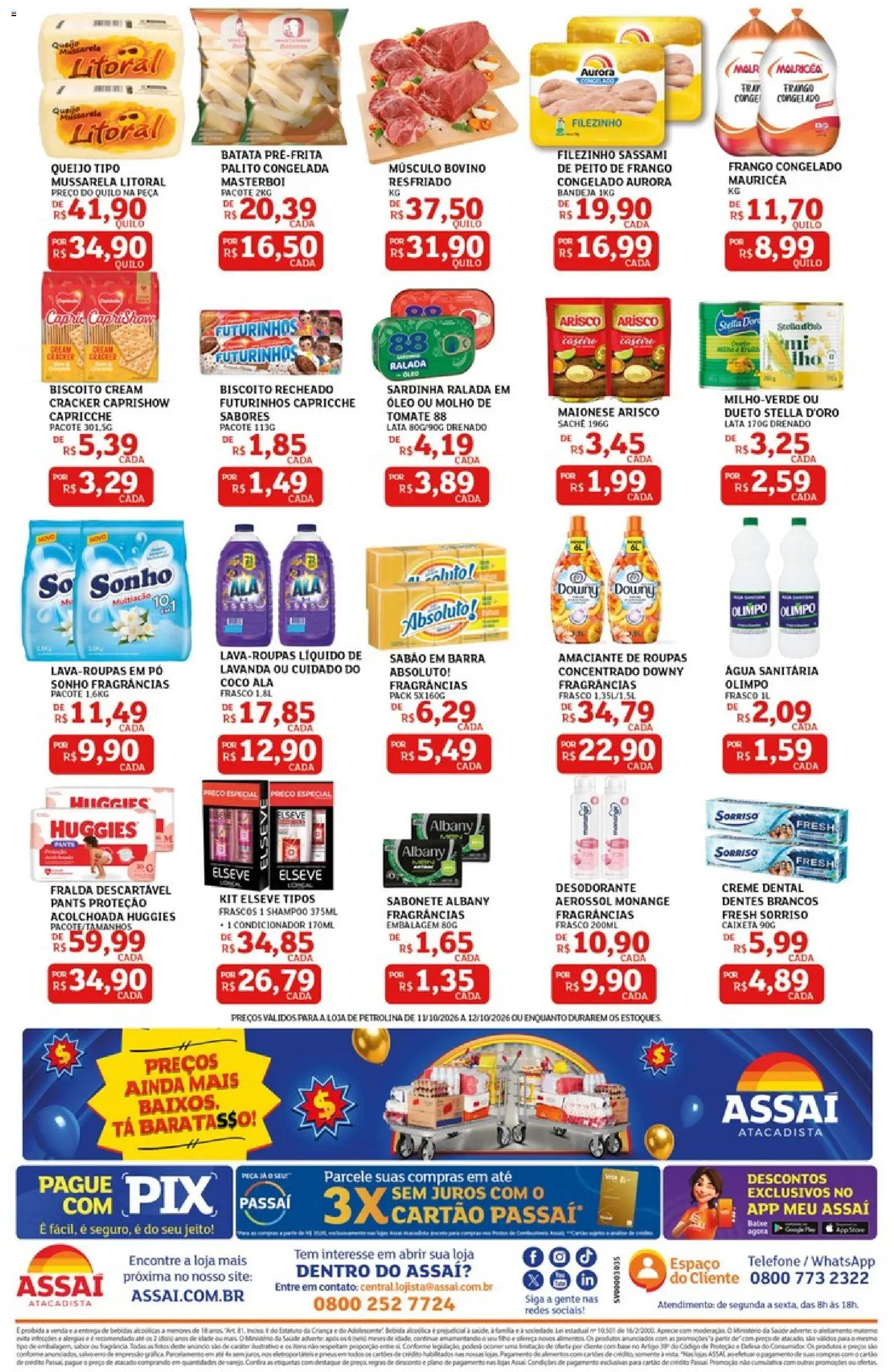 Assaí Atacadista Folheto - válido de 11/10/2026 | Página: 2