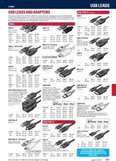 Preview of Jaycar Engineering & Scientific Catalogue 2025/2026  - valid from 09.07.2025 | Page: 341