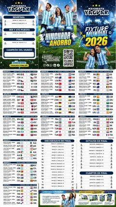 Vista previa Yaguar - Mate en mano, fixture listo. Descargalo acá Parque Chacabuco válido desde el 11.06.2026