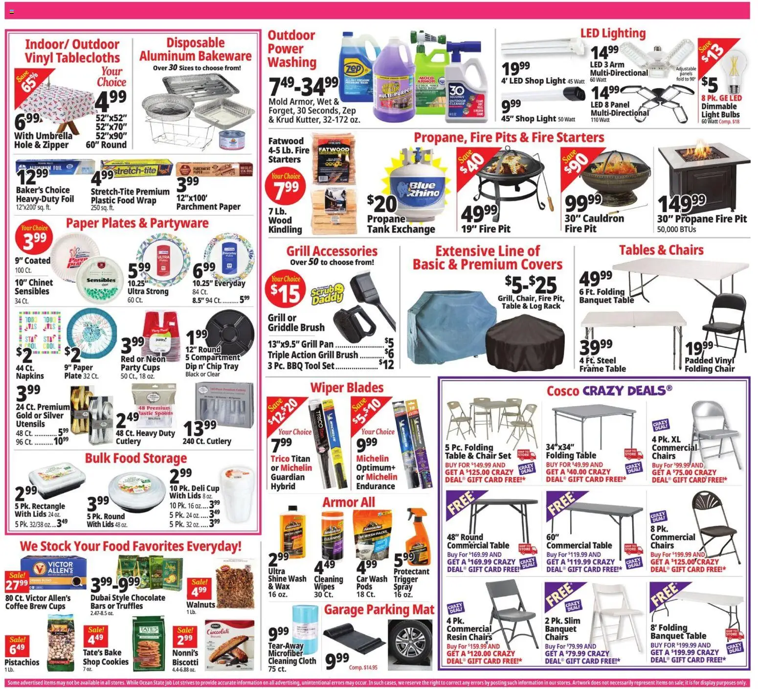Ocean State Job Lot Weekly Ad - valid from 18.06.2026 | Page: 5 | Products: Pan, Brush, Umbrella, Grill