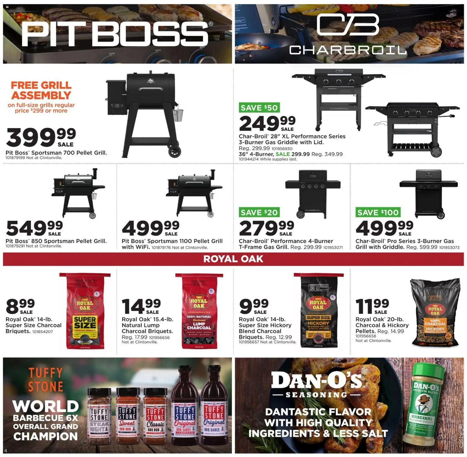 Mills Fleet Farm Weekly Ad - valid from 07/13/2026 | Page: 6 | Products: Griddle, Sauce, Salt, Grill