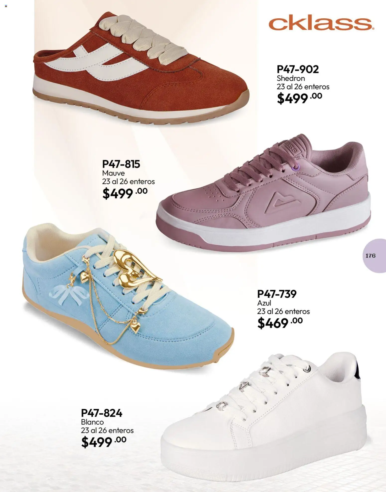 Nuevas ofertas de Cklass válidas en toda la República Mexicana desde el 11/09/2026. ¡Encuentra las mejores ofertas en Cklass catálogo Calzado Invierno! | Página: 180