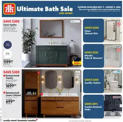 Preview of Home Hardware flyer - Ultimate Bath Sale from shop Home Hardware valid from Jul 9, 2026