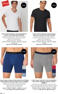 Preview of Avon weekly ads valid from 07/15/2026 | Page: 122 | Products: Underwear, Briefs