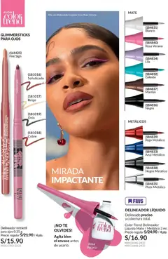 Vista previa de folleto Avon catálogo - Campaña 11 de la Avon válido desde 01/07/2026 | Página: 49 | Productos: Delineador, Té