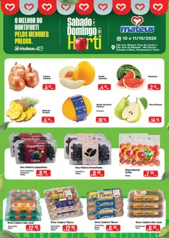 Mateus ofertas Sábado e Domingo do Horti - Pré-Visualização do folheto da loja Mateus, válido de 10/10/2026