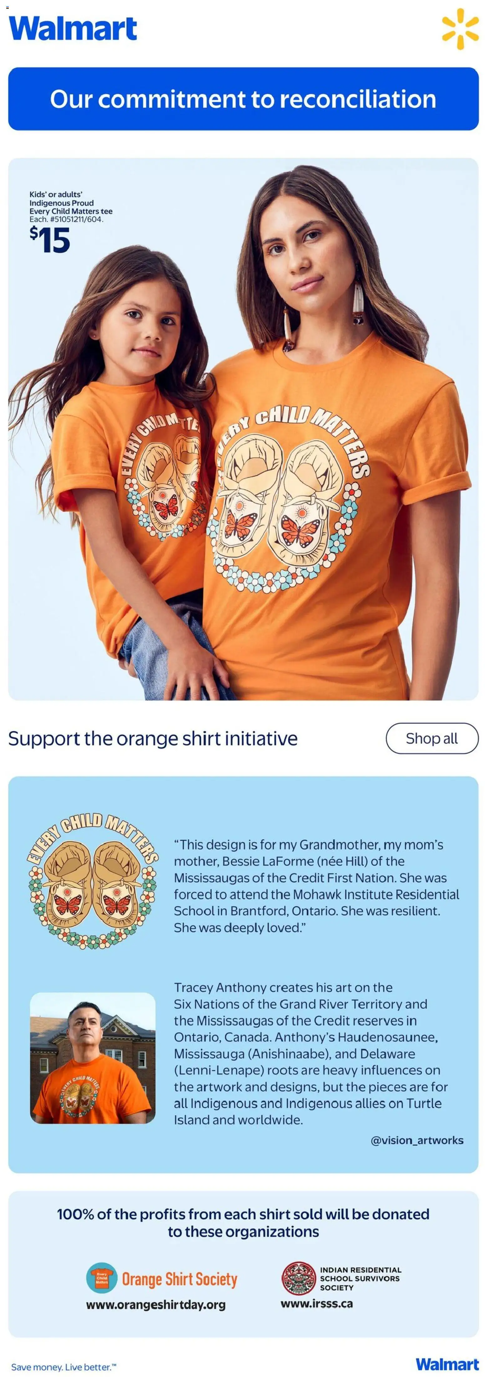 Walmart flyer valid from Aug 20, 2026 | Page: 10 | Products: Shoes, T-shirt, Shirt