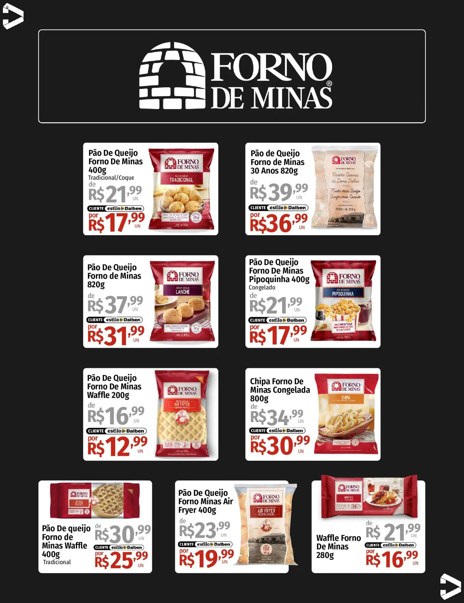 Supermercado Dalben Folheto - válido de 21/09/2026 | Página: 24 | Produtos: Forno, Air fryer, Pão, Pão de queijo