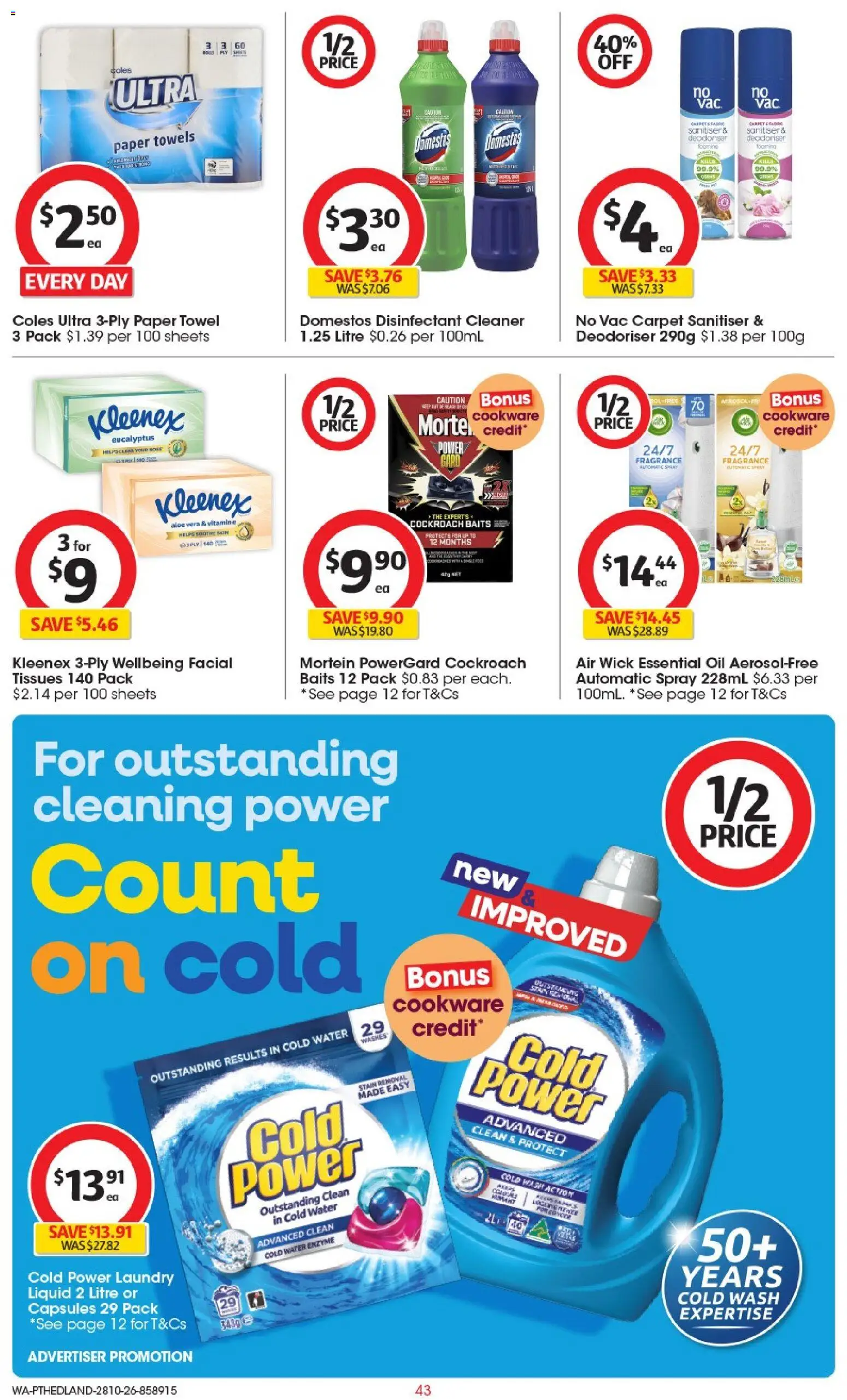 ﻿Coles catalogue valid from 28/10/2026 > Online Australia | Page: 43