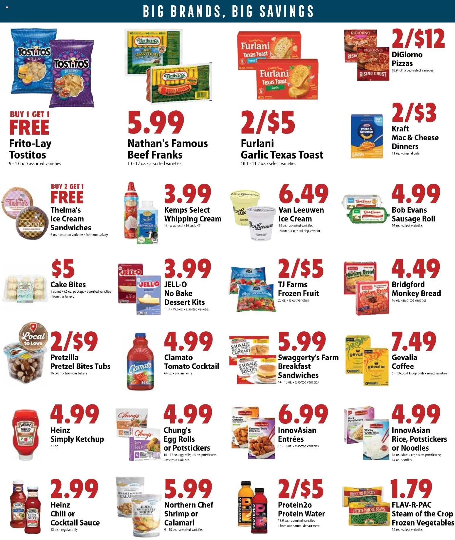 Festival Foods Weekly Ad - valid from 09/02/2026 | Page: 8 | Products: Shrimp, Sausage, Garlic, Frozen vegetables