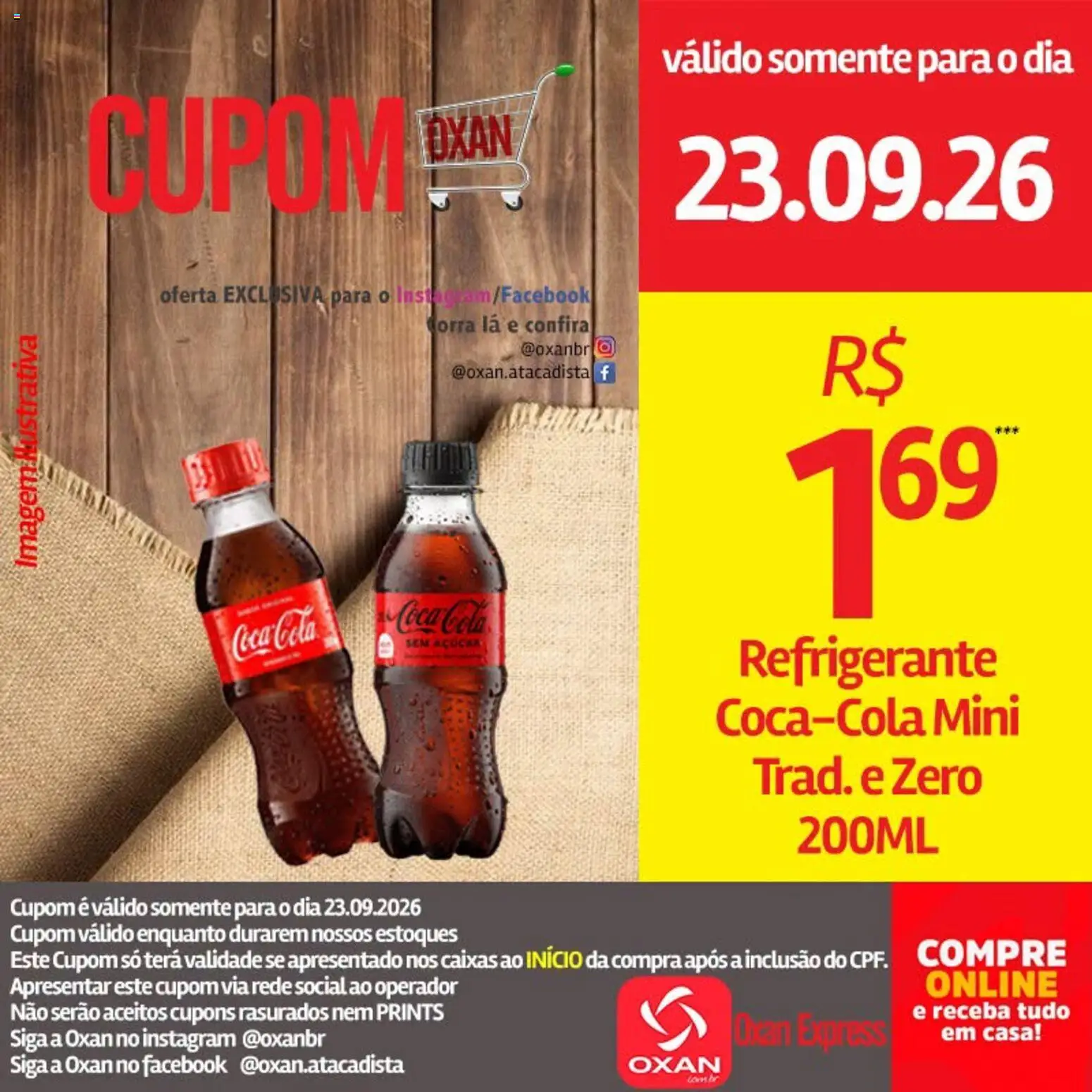Oxan Atacadista Folheto - válido de 23/09/2026 | Página: 22 | Produtos: Cola, Açúcar, Refrigerante