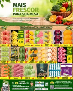 Supermercado Padrão ofertas Hortifruti - Pré-Visualização do folheto da loja Supermercado Padrão, válido de 13/10/2026