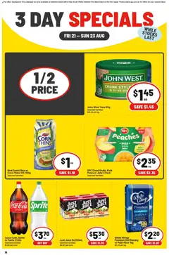Preview of IGA 3 Day Specials NSW - valid from 21/08/2026